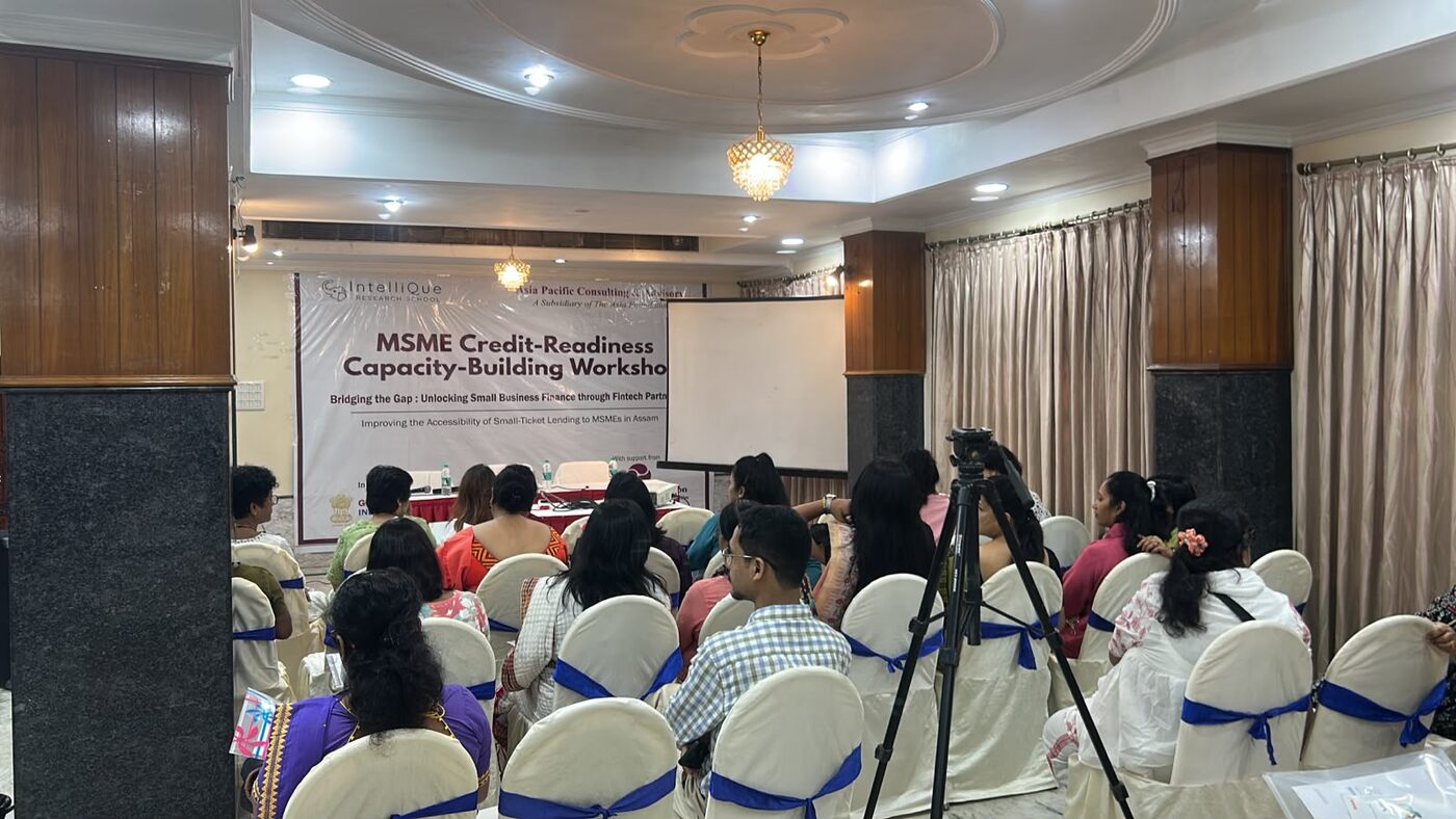 MSME Credit-Readiness Workshop session in Dhekiajuli, Assam